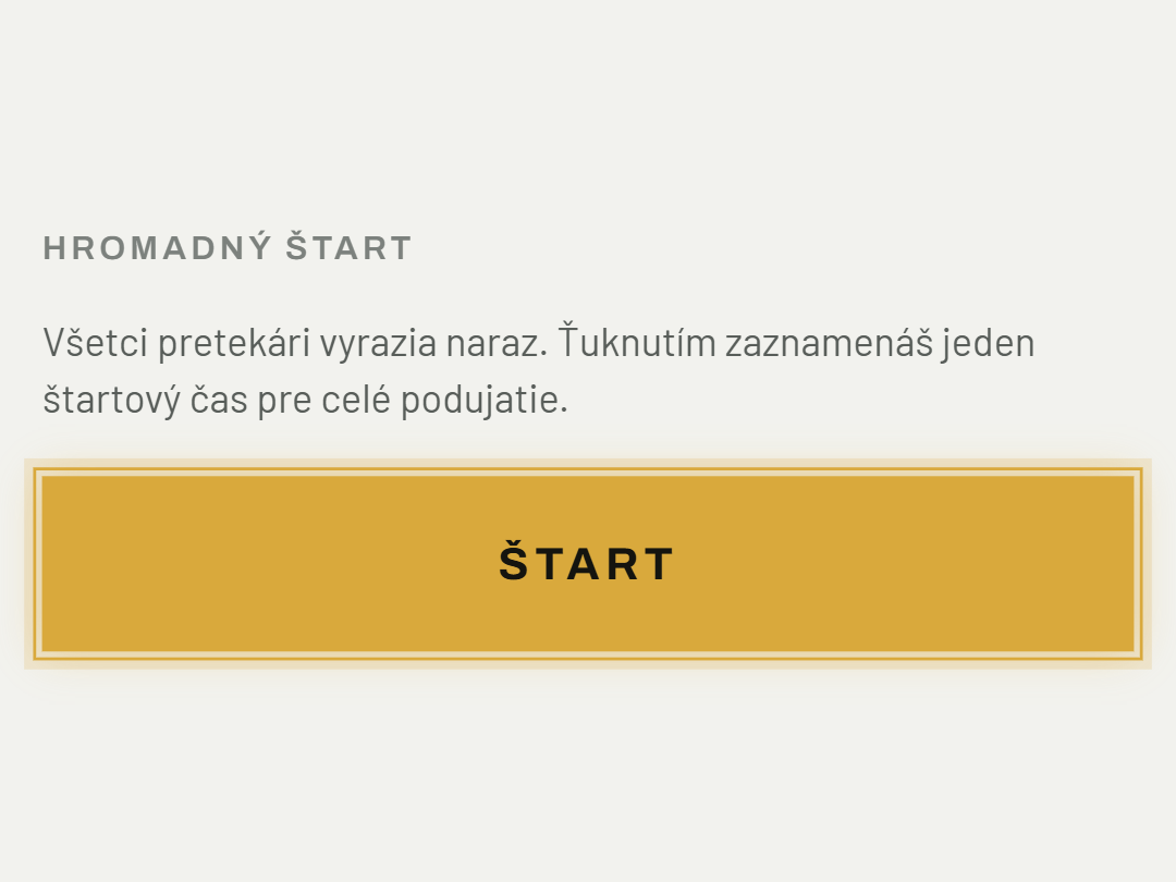 Hromadný štart