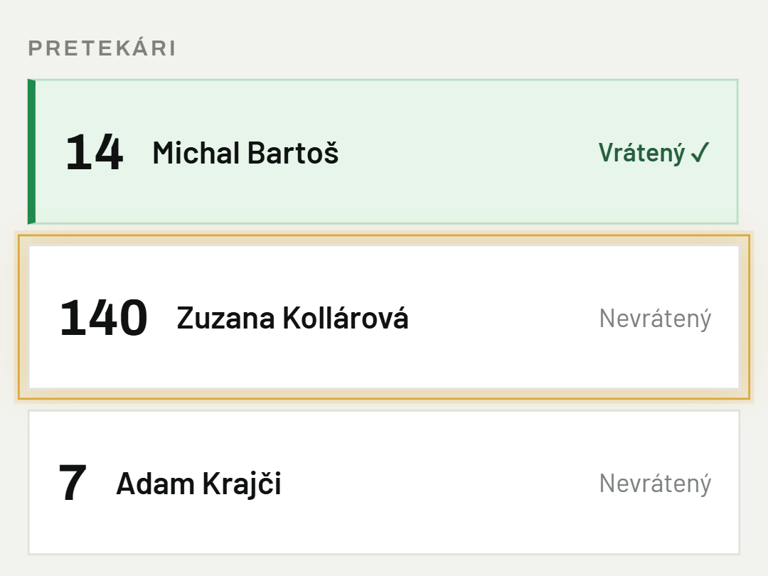 Ručné odškrtnutie