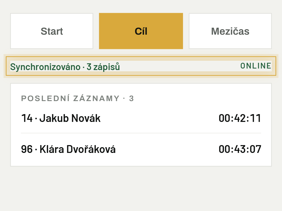 Průběžná synchronizace