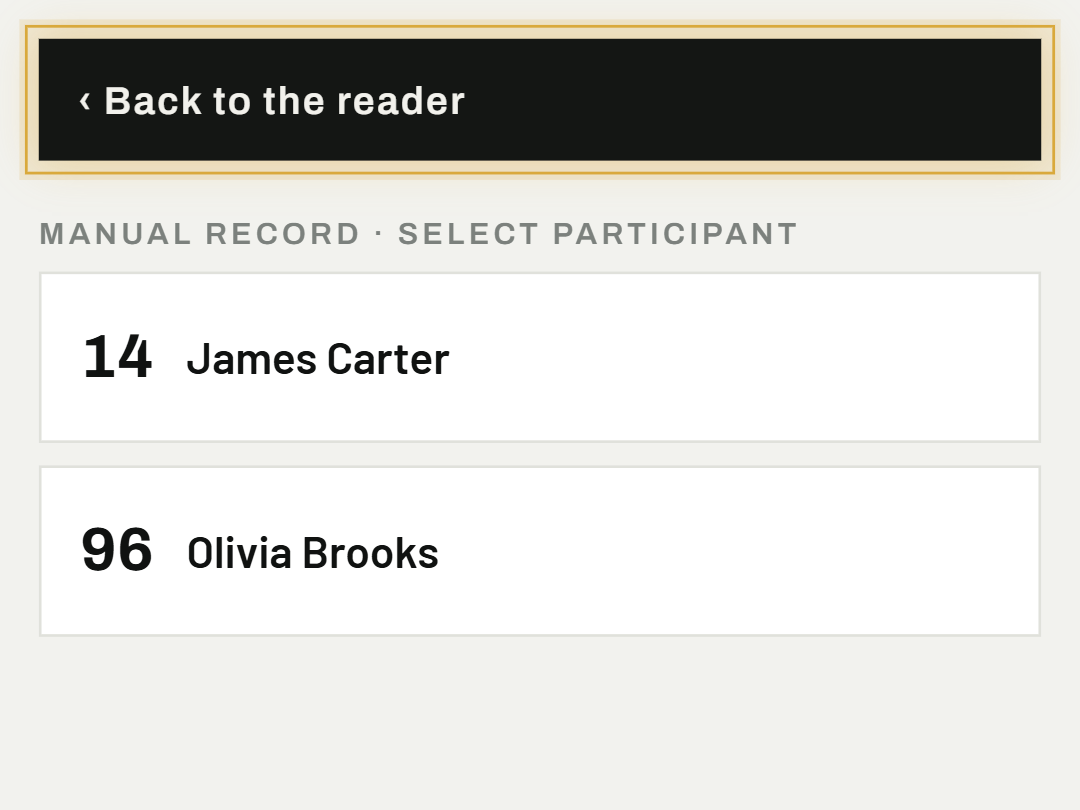 Go back to the reader